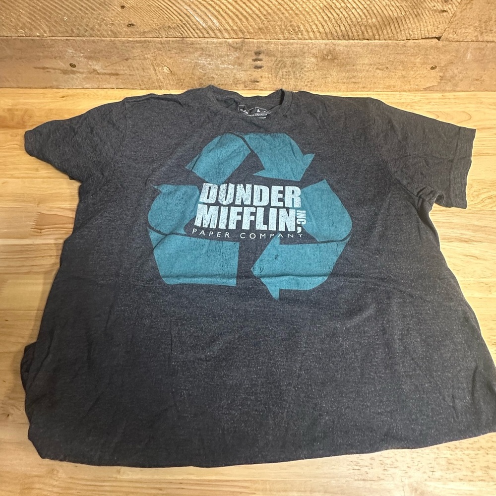 All you “Office” fans! Get your Dunder Mifflin shirt!